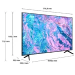TV Samsung UE50CU7192UXXH 50 LED Crystal UltraHD 4K HDR10+-7